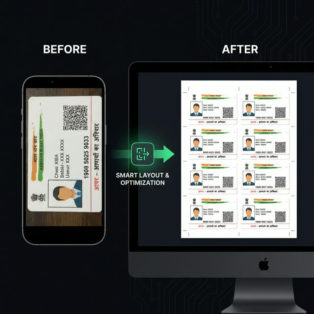ID Card Layout showcase